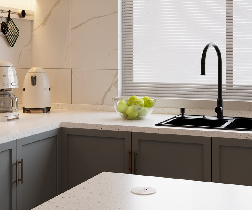 Pass and Seymour Single Kitchen Countertop Power Receptacle Tamper-Resistant 20A 125V Matte White (CP498TR20W)