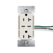 Pass and Seymour 65W Power Delivery USB Outlet Type C Tamper-Resistant Duplex 20A Light Almond (TR20USBPD65LA)