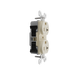 Pass and Seymour Powerhold Duplex Receptacle 20A/125V Ivory (TR20DVSI)