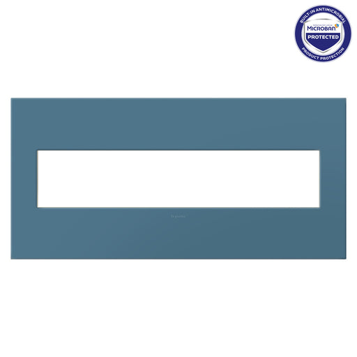 Pass and Seymour Adorne Screwless Wall Plate Painted Plastic 5-Gang Mystic (AWP5GMY)