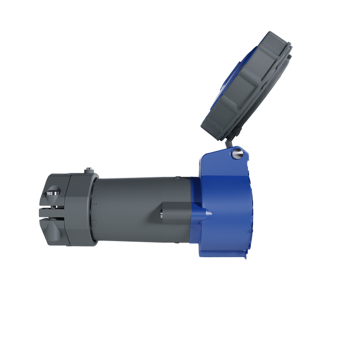Pass and Seymour Pin And Sleeve Connector 4-Wire 30A 3-Phase 250V Cord Clamp (LE430C9W)