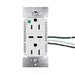 Pass and Seymour 65W Hospital Grade USB Outlet Type C 15A Tamper-Resistant White (TR15HUSBPD65W)