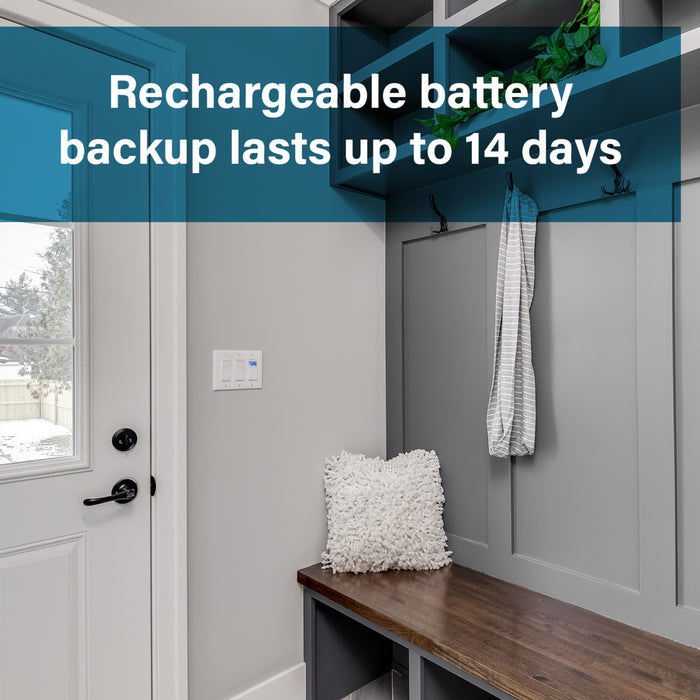 Pass and Seymour Programmable 24-Hour Astronomic Timer Switch 120V 600W 1/2 HP Black (RTPA24BK)