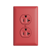 Pass and Seymour Powerhold Duplex Receptacle 20A/125V Red (TR20DVSRED)