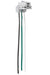 Pass and Seymour Plugtail Connector #12 6 Inch XHHW-2 Black White Green (PTRA6STRX2)