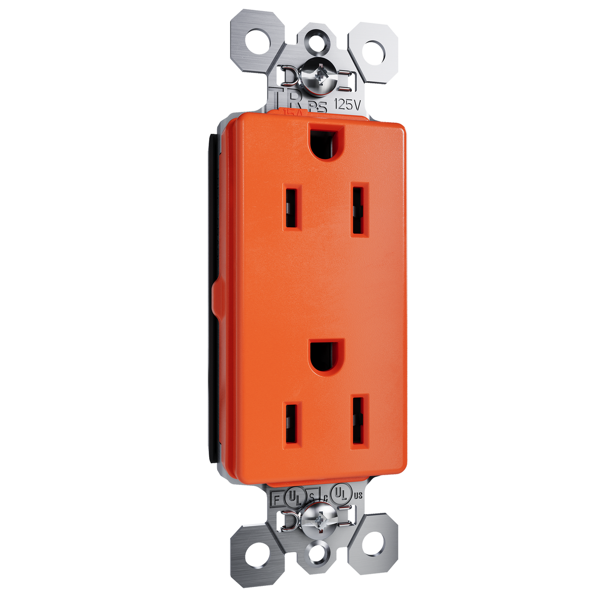 Pass and Seymour PTTR26262OR Plugtail Duplex Receptacle 15A 125V ...