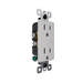 Pass and Seymour Radiant 15A 125V External Pressure Plated Outlet Tamper-Resistant Weather-Resistant Gray (885TREXWRGRY)