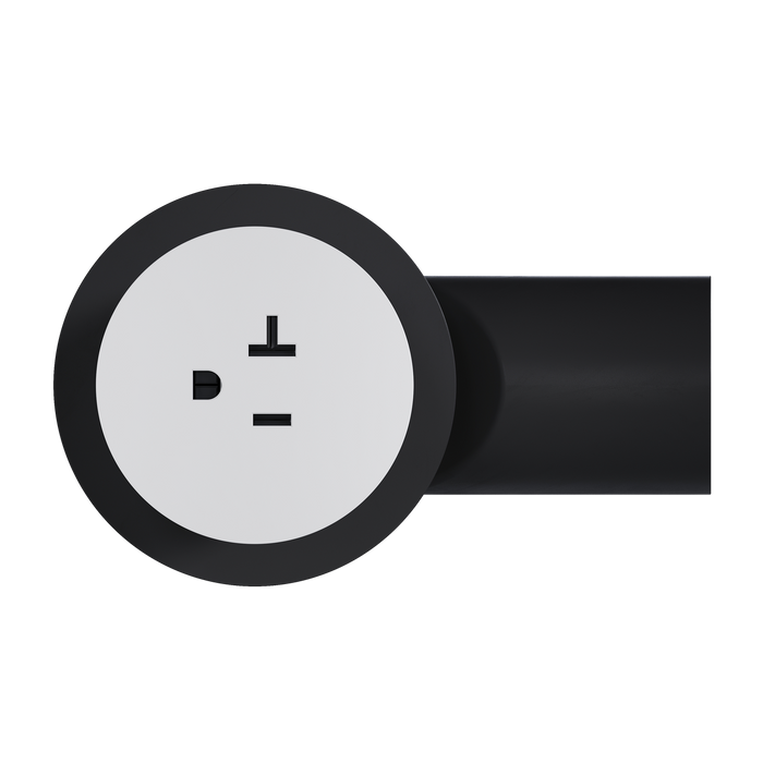 Pass and Seymour Single Kitchen Countertop Power Receptacle Tamper-Resistant 20A 125V Matte White (CP498TR20W)