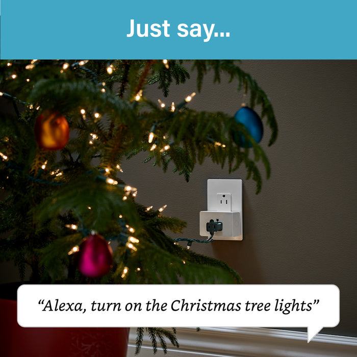 Pass and Seymour Smart Lights Plug-In Switch With Wi-Fi Matter-Enabled White (WWMP10)