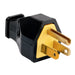 Pass and Seymour 15A Straight Blade Plug Double-Pole Tamper-Resistant Wire Black (SA399BKCC10)