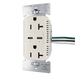 Pass and Seymour 65W Power Delivery USB Outlet Type C Tamper-Resistant Duplex 20A Light Almond (TR20USBPD65LA)