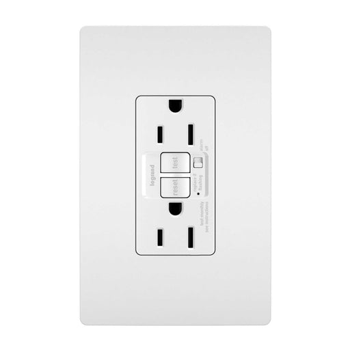 Pass and Seymour Self-Test GFCI Receptacle Tamper-Resistant Alarm Appliance 15A 125V White (1597TRAAPLW)