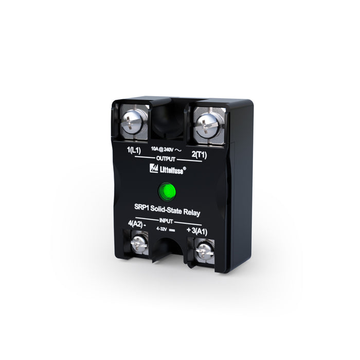 Littelfuse Solid State Relay Panel 1X50A/240Vac RN DC In IP00 (SRP1-CBDRL-050NW-N)