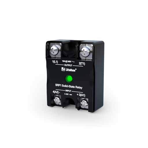 Littelfuse Solid State Relay Panel 1X75A/600Vac RN AC In IP00 (SRP1-CBARH-075NW-N)