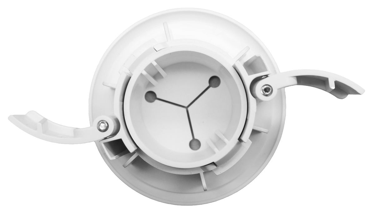 Pass and Seymour Mini Pass Through Grommet White 4-Pack (HT1020WH4PK)