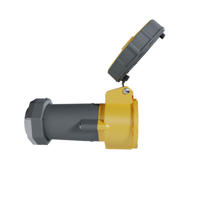 Pass and Seymour Pin And Sleeve Connector 4-Wire 30A 125/250V 3/4 Inch NPT Liquid-Tight Fitting (LE430C12WNPT7A)