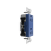 Pass and Seymour Powerhold Decorator Receptacle 15A/125V Blue (TR26242DVSBL)