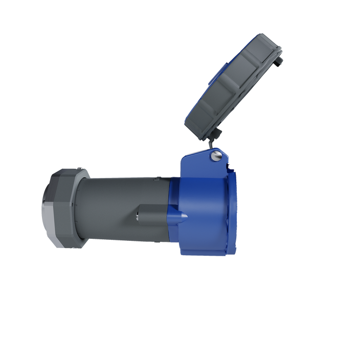 Pass and Seymour Pin And Sleeve Connector 3-Wire 30A 250V 1/2 Inch NPT Liquid-Tight Fitting (LE330C6WNPT5A)