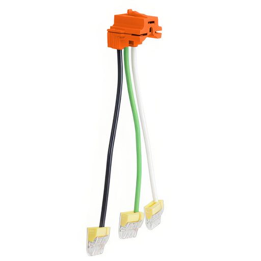Pass and Seymour Plugtail #12 6 Inch THHN BP Orange Connector (PTRA6STRORBP)