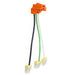 Pass and Seymour Plugtail #12 6 Inch THHN BP Orange Connector (PTRA6STRORBP)