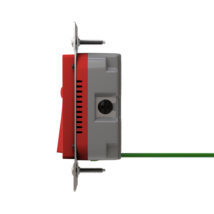 Pass and Seymour Radiant LED Dimmer 150W Single Pole 3-Way Red (RHL153PRED)