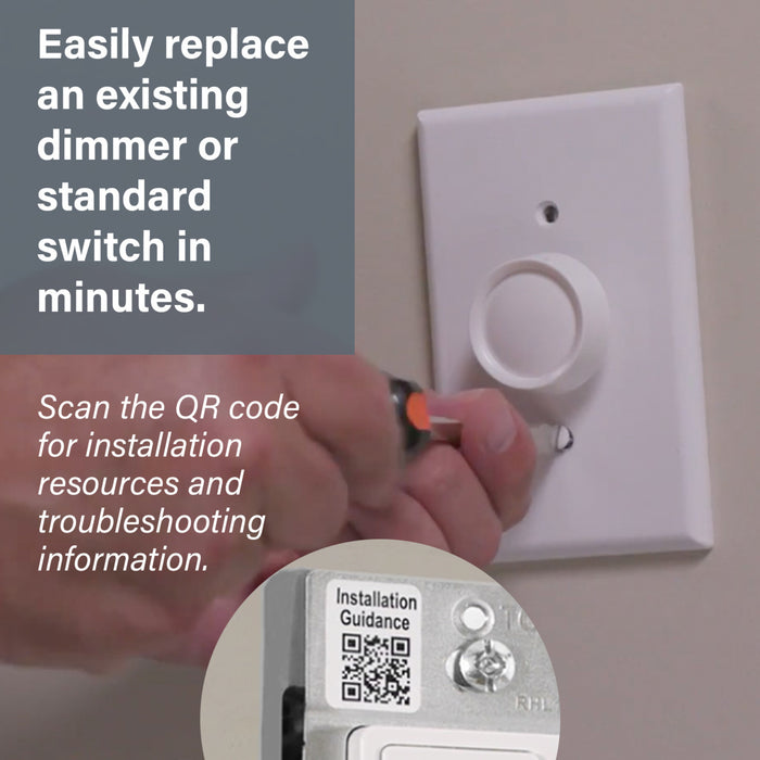 Pass and Seymour Radiant LED Dimmer 150W Single Pole 3-Way Brown (RHL153P)