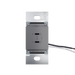 Pass and Seymour Adorne 65W USB Outlet Module Type C Magnesium (ARUSB65PDM4)