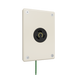 Pass and Seymour Mighty Mac WSP Series Security Wall Plate Round Receptacle Opening 1-Gang 14-Gauge Stainless Steel Ivory Torx T-20 Head Fasteners (WSP31N911IVYPS)