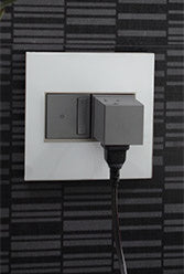 Pass and Seymour Adorne 15A 2-Gang Pop-Out Triplex Outlet Kit Magnesium (ARPTR1522GM2)
