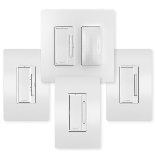 Pass and Seymour Radiant Smart 3-Way Dimmer Hub Kit Netatmo White 2-Pack (WNRKH532WH)