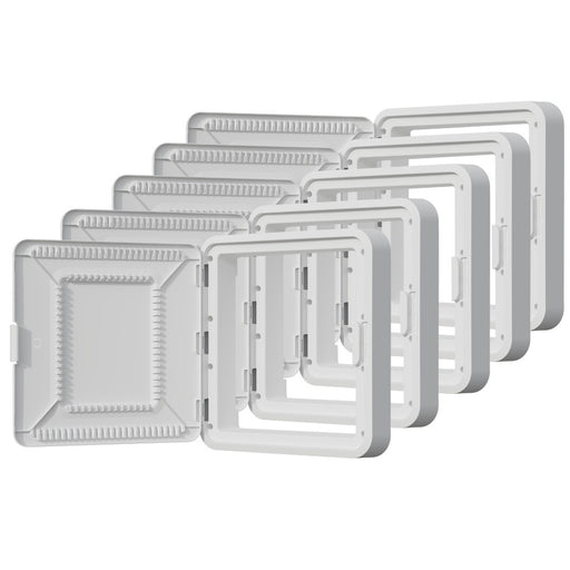 Pass and Seymour Plastic 15 Inch Enclosure Trim/Doors Only 5-Pack (ENP15605DNA)