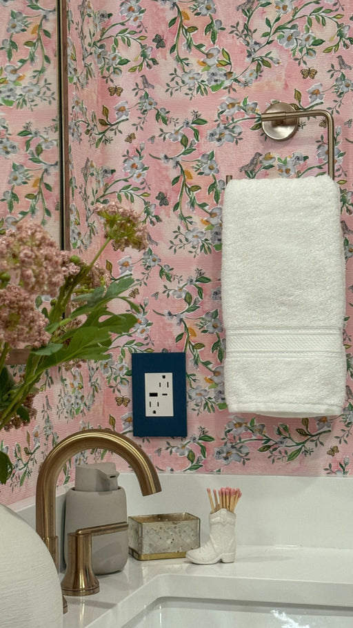 Pass and Seymour Adorne Wall Plate Painted Plastic 1G3 Mystic (AWP1G3MY)