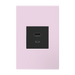 Pass and Seymour Adorne Wall Plate Painted Plastic 1G2 Rosa (AWP1G2RA)
