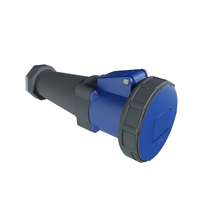 Pass and Seymour Pin And Sleeve Connector 4-Wire 60A 3-Phase 250V 3/4 Inch NPT Liquid-Tight Fitting (LE460C9WNPT7A)