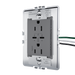 Pass and Seymour Adorne 65W USB Outlet Plus-Size Type C 15A Tamper-Resistant Magnesium (ARTRUSB15PD65M4)