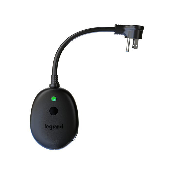 Pass and Seymour Smart Lights Outdoor Dual Output Plug With Wi-Fi Matter-Enabled White (WWMP31)