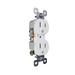 Pass and Seymour Receptacle Tamper-Resistant 15A 125V Back Wire CCA White (3232TREXW)