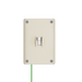 Pass and Seymour Mighty Mac WPP Series Security Wall Plate Switch/Toggle 1-Gang 14-Gauge Stainless Steel Ivory Torx T-20 Head Fasteners (WPP31S1IVYPS)
