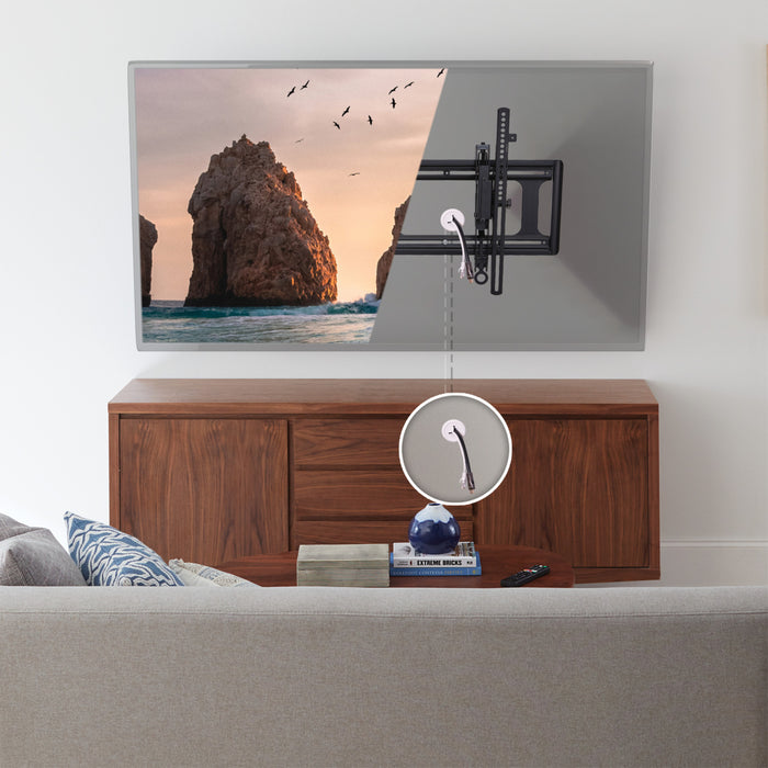 Pass and Seymour Flexible Mini Pass Through Grommet White 10-Pack (HT1015WH10PK)