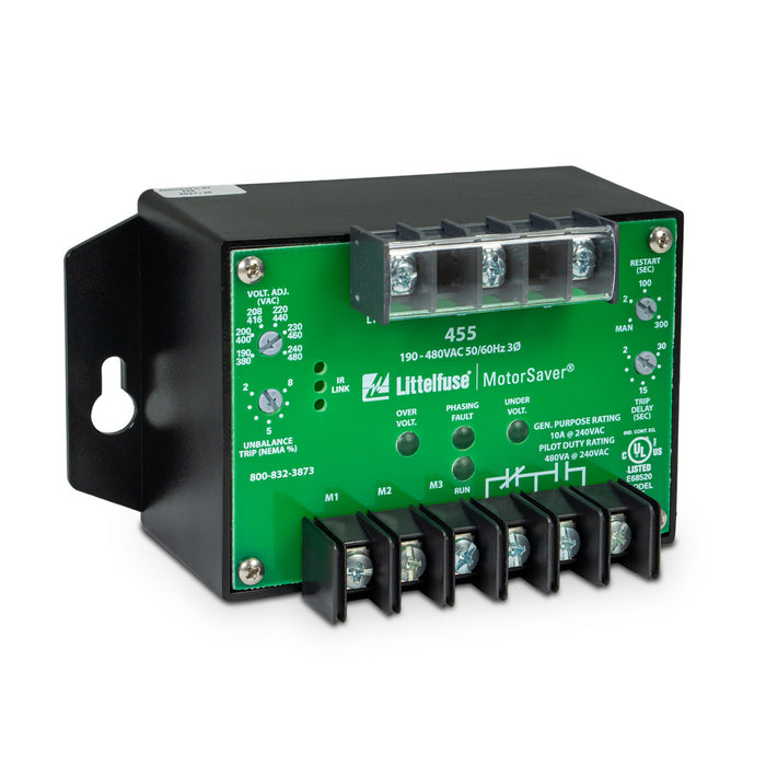 Littelfuse 3-Phase Line-Load Voltage Monitor (455)
