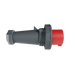 Pass and Seymour Pin And Sleeve Plug 5-Wire 60A 200/346-240/415V 3/4 Inch NPT Liquid-Tight Fitting (LE560P6WNPT7A)