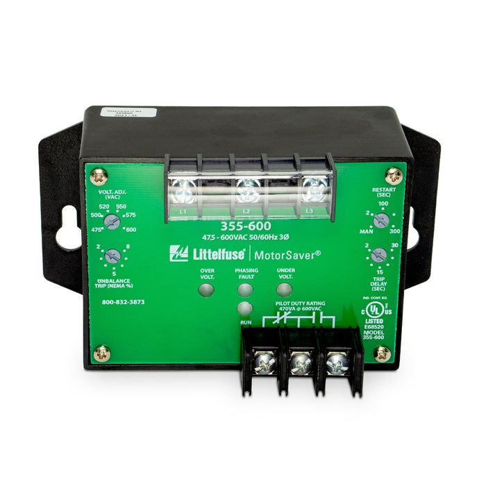 Littelfuse 3-Phase Voltage Monitor 475-600V AD (355600)