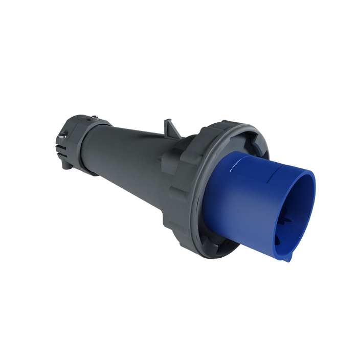 Pass and Seymour Pin And Sleeve Plug 4-Wire 60A 3-Phase 250V Cord Clamp (LE460P9W)