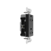 Pass and Seymour Powerhold Decorator Receptacle 20A/125V Black (TR26342DVSBK)