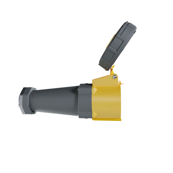 Pass and Seymour Pin And Sleeve Connector 4-Wire 60A 125/250V 1 Inch NPT Liquid-Tight Fitting (LE460C12WNPT1A)