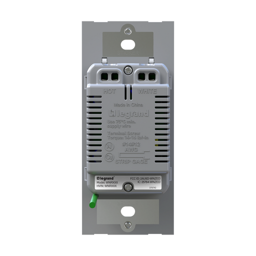 Pass and Seymour Radiant Netatmo Wired Smart Scene Controller White (WNRCB46WH)