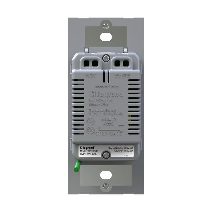 Pass and Seymour Radiant Netatmo Wired Smart Scene Controller White (WNRCB46WH)