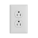 Pass and Seymour Powerhold Duplex Receptacle 15A/125V White (TR15DVSW)
