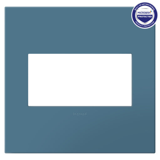 Pass and Seymour Adorne Screwless Wall Plate Painted Plastic 2-Gang Mystic (AWP2GMY)