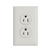 Pass and Seymour Powerhold Duplex Receptacle 15A/125V Light Almond (TR15DVSLA)